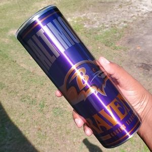 Baltimore Ravens Stainless Steel Tumbler
